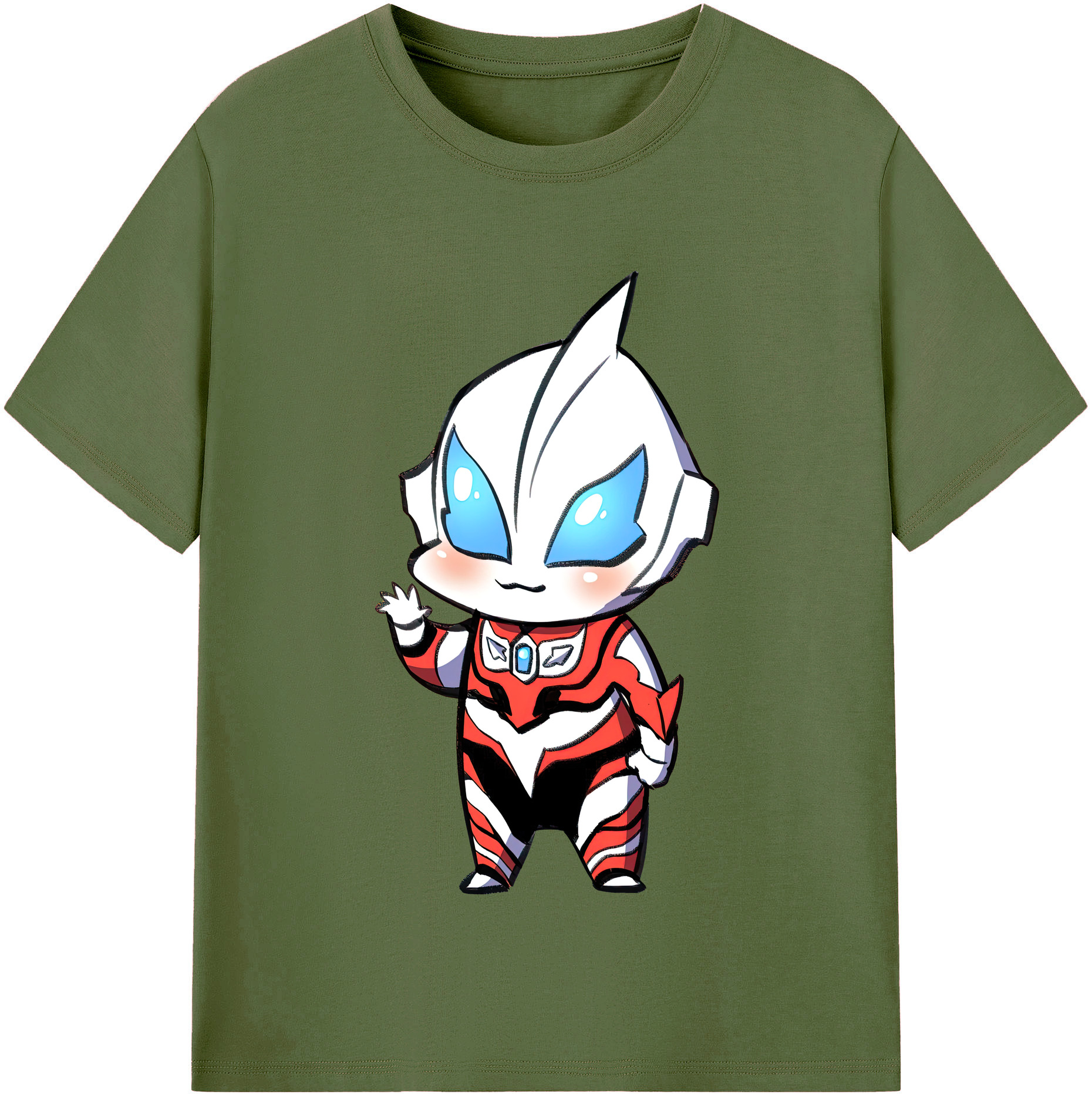 （画像用） ウルトラマン Ultraman 綿100％半袖Tシャツ（フロントプリント）